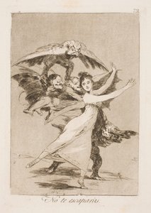 No te escaparás de nosotros de Francisco de Goya