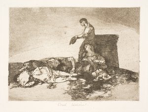 ¡Miseria! (48) de Francisco de Goya