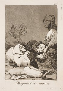 Un regalo para el maestro de Francisco de Goya