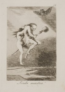 Un maestro atractivo de Francisco de Goya