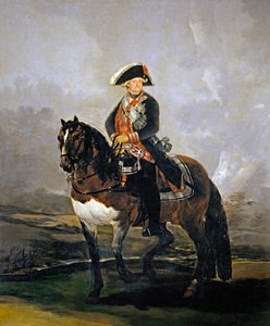 Retrato Ecuestre de Carlos IV de España, 1801 de Francisco de Goya