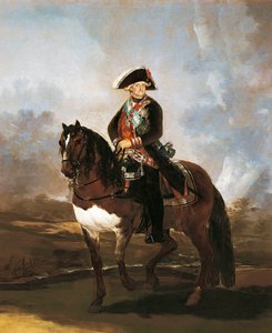 Retrato ecuestre del rey Carlos IV de Francisco de Goya