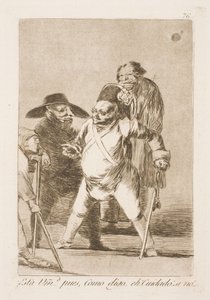 ¿Están ahí? Entonces dije... ¡Eh, atención! O... de Francisco de Goya