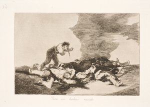 ¿Nacimos para esto? (12) de Francisco de Goya