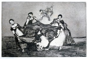 Enigma femenino, 1819-1823 de Francisco de Goya