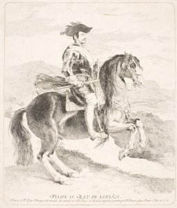 Felipe IV, rey de España, a caballo