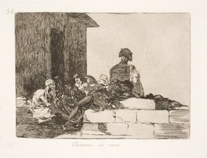 Queja Inútil (54) de Francisco de Goya