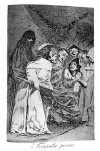 Fragata perro, 1799 de Francisco de Goya