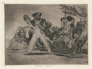 ¡Fuerte cosa es! de Francisco de Goya