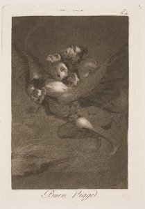 ¡Buen viaje! de Francisco de Goya