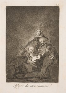 Donde la recogen de Francisco de Goya