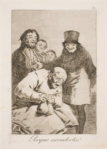 ¿Por qué esconderlos? de Francisco de Goya