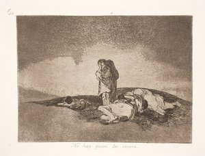 Nadie para ayudar (60) de Francisco de Goya