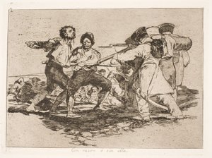 Los horrores de la guerra de Francisco de Goya