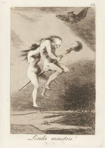 Linda maestra de Francisco de Goya