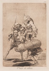 Falsa corrida de toros, finales del siglo XVIII-principios del XIX de Francisco de Goya
