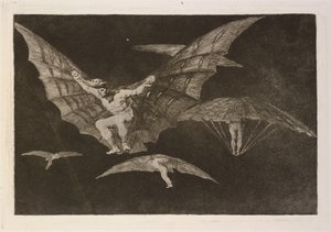 Modo de volar de Francisco de Goya