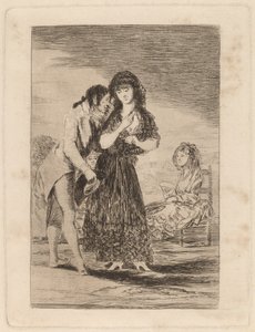 Ni así la distingue de Francisco de Goya
