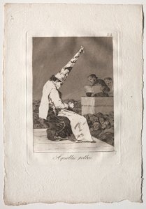 Ochenta Caprichos: Aquellos Polbos, 1793-1798 de Francisco de Goya