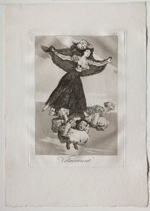 Ochenta Caprichos: Volaverunt, 1793-1798 de Francisco de Goya