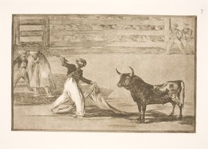 El origen de los arpones o banderillas de Francisco de Goya