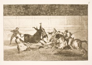 La muerte de Pepe Illos (2ª composición) de Francisco de Goya