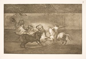 La muerte de Pepe Illos (3ª composición) de Francisco de Goya