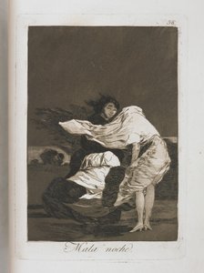 Placa de Los Caprichos, 1797-1798 de Francisco de Goya