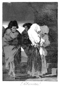 ¡Pobres niñas!, 1799 de Francisco de Goya