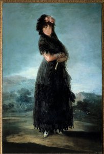 Retrato de cuerpo entero de Mariana Waldstein, marquesa de Santa Cruz