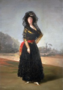 Retrato de María Cayetana de Silva 1762-1802, XIII Duquesa de Alba, 1797
