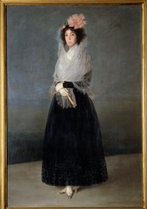 Retrato de la Condesa Del Carpio, Marquesa de la Solana (1757-1795) de Francisco de Goya
