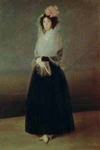 Retrato de la condesa de Carpio (1757-95) Marquesa de la Solana, c.1793