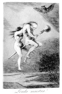 ¡Bonita Maestra! de Francisco de Goya