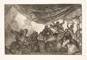 Pura locura (Sin apelar ni a Dios ni al Diablo) de Francisco de Goya