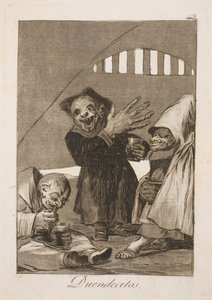 Pequeños trolls de Francisco de Goya