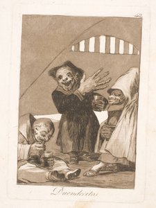 Pequeños trolls de Francisco de Goya