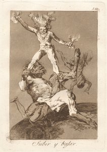 Subir y bajar de Francisco de Goya