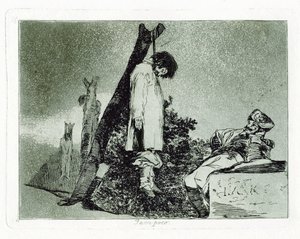 Tampoco esto. Placa 36 de Los desastres de la guerra, 1810-1820 de Francisco de Goya