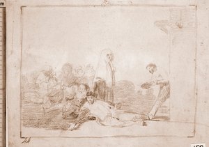 Los desastres de la guerra: Es inútil gritar de Francisco de Goya