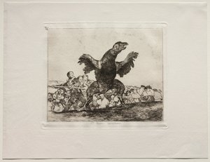 Los Horrores de la Guerra: Un Buitre Carnívoro de Francisco de Goya