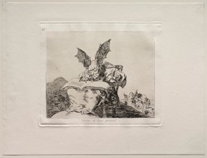 Los horrores de la guerra: Contra el bien común de Francisco de Goya