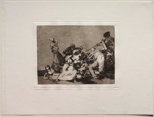 Los Horrores de la Guerra: Y Son Como Bestias Salvajes de Francisco de Goya