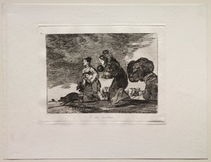 Los horrores de la guerra: Y esto también de Francisco de Goya
