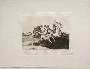 Los horrores de la guerra: Caridad de Francisco de Goya