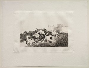 Los horrores de la guerra: aún peor de Francisco de Goya
