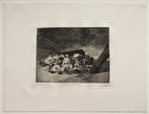 Los Horrores de la Guerra: Cosecha de los Muertos de Francisco de Goya