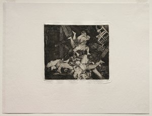 Los horrores de la guerra: Estragos de la guerra de Francisco de Goya