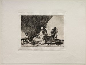 Los horrores de la guerra: Los sanos y los enfermos