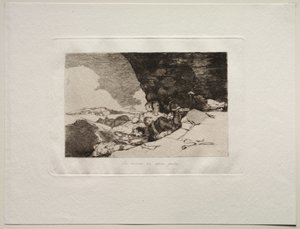 Los horrores de la guerra: Lo mismo en otro lugar de Francisco de Goya
